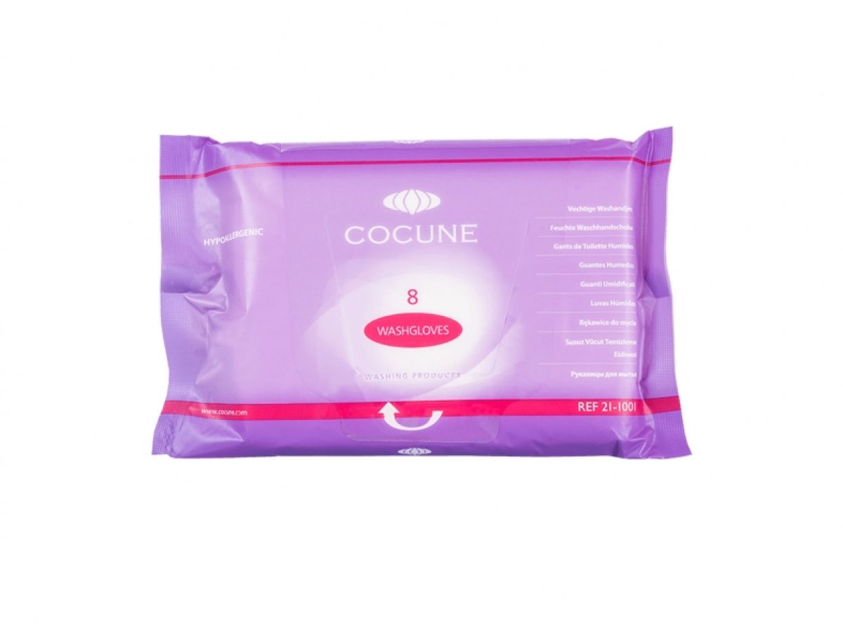 COCUNE wash gloves hypoallergenic Clinicare